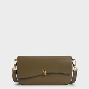 Charles & Keith Olive Crossbody Bag